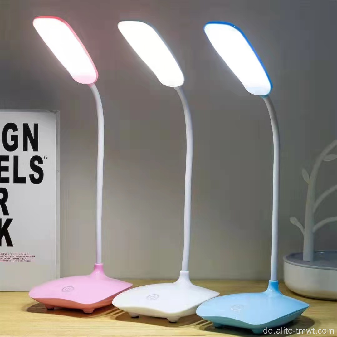 Dimmbare LED -Licht USB -Leseschischtischlampe