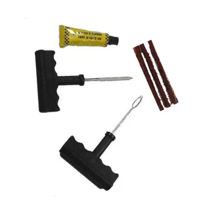 Quick Seal Tire Repair Tools - T Type Puncture Repair Kit