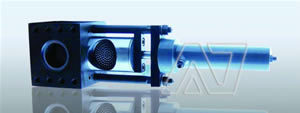 Single-piston screen changer