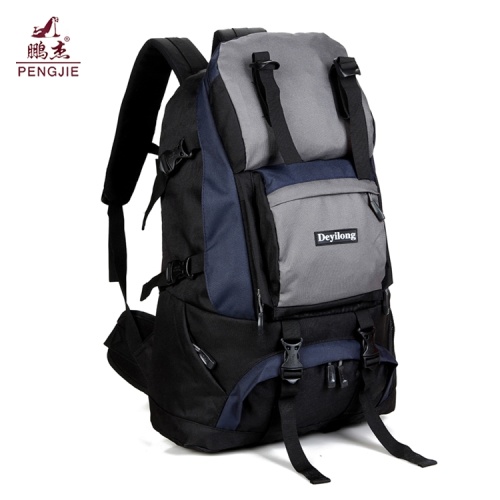 Beg Hiking Kembara Kalis Air Nylon Sky Travel Backpack