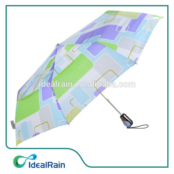 full over machine print windproof automatic folding umbrella