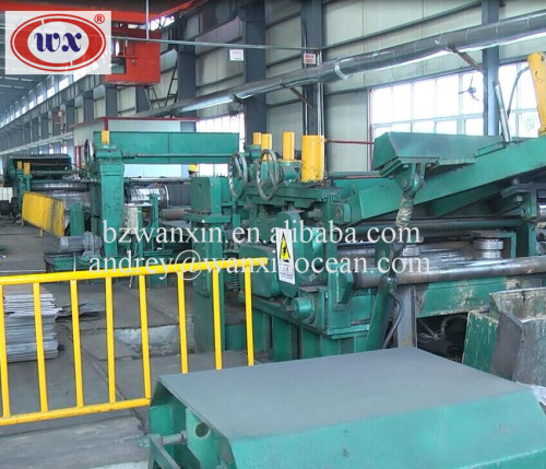 WANXIN brand high precision ZJ400 steel coil slitting machine for sale