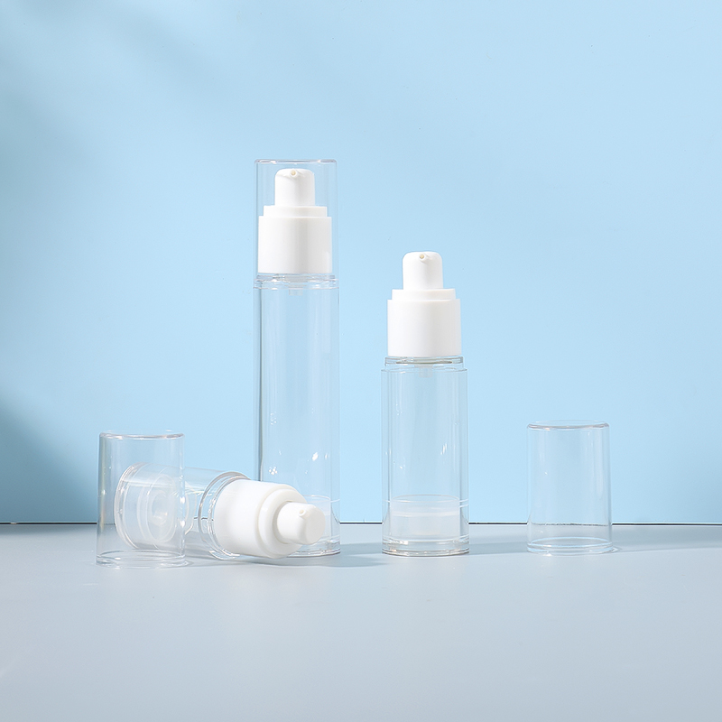 Luxury Cosmetic Bottles Refillable Plastic Airless Bottles
