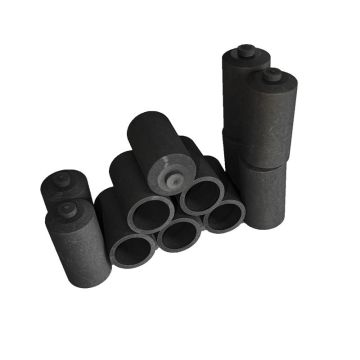 LECO Spectragraphite Spectral Pure Graphite Crucible for Low Specific Resistivity Iron, Steel, Oxygen, and Nitrogen Analysis