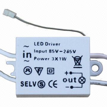 LED Power Supply with 90-265V AC Input Voltage, 250mA Output Current
