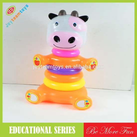 plastic stacking toys ring toys education toys