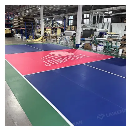 Factory Direct Wholesale Professional Pickleball Court PVC Sport Floor