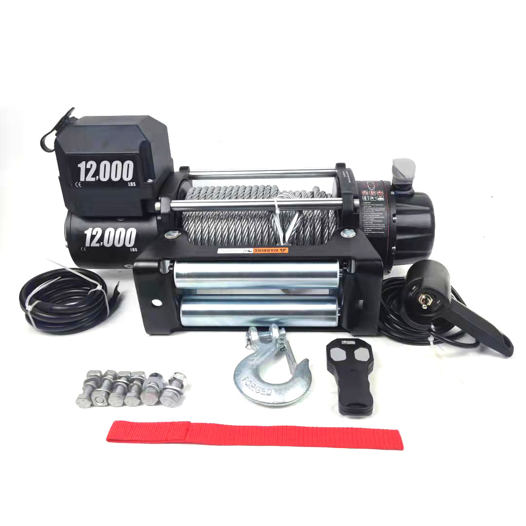 Electric Winch Synthetic Rope Winch