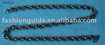 2011 hot sale stainless steel necklace/Steel chain