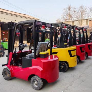 Electric Pallet Stacker Truck Reach Event