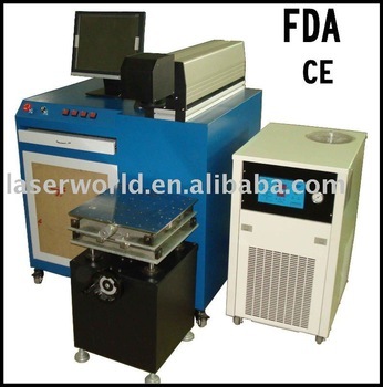 Marking machine on aluminum