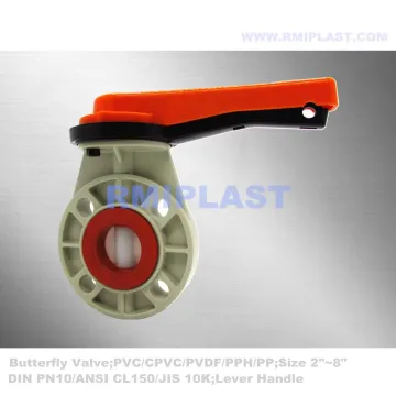 Plastic Butterfly Valve Wafer Type