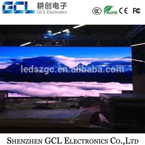 2016 Seamless indoor large hd led panel display P2.5 xxx video display