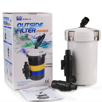 Sunsun HW-603 400L/H Aquarium Filtro del serbatoio con pompa filtro a bordo esterno a 3 stadi