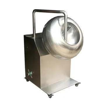 Small Chestnut Nuts Peanuts Candy Chocolate Coating and Film Coating Machine