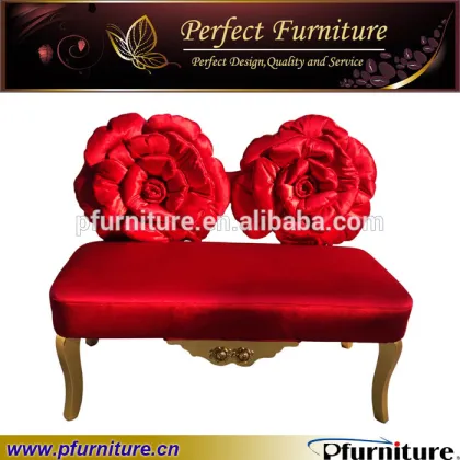 Red rose wedding chair PFC1324