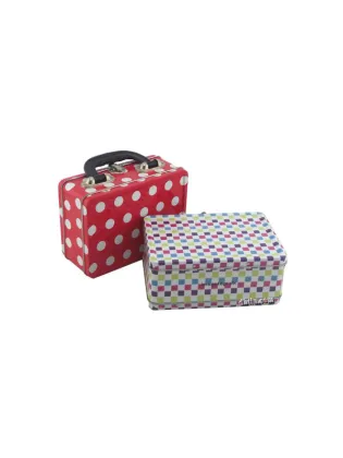 tinplate lunch box, metal lunch box, lunch box with handle
