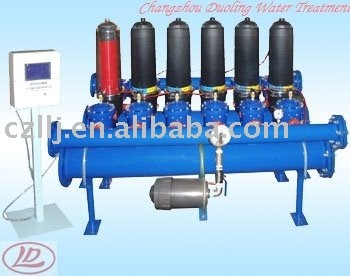 Automatic Endogenous Backwash Plastic Disc Plate Filter - Water Filtration System 6-unit Machine