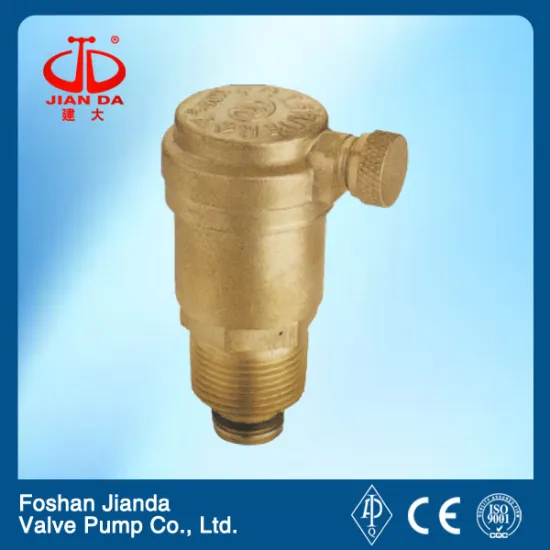 threaded end brass exhaust valve/air venting valve