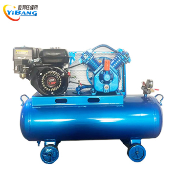 Yibang 7.5hp pemampat udara petrol 70L tangki 250L/min 8bar 115 psi