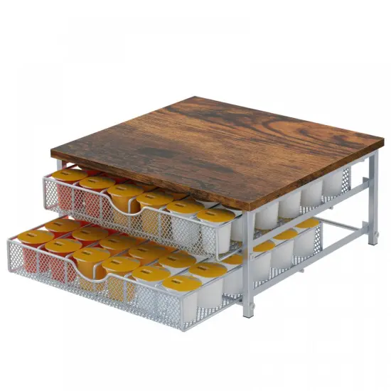 2 Tier Coffee Capsule Storage Organizer