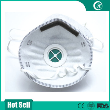 Vic brand CE FFP2 folded dust mask with valve /n95 dust mask/dust face mask