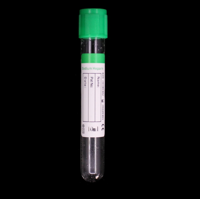 16x100mm Green Medical Blood Collecting Tube