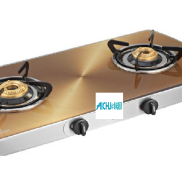 Queimadores de bronze Sunflame Golden Glass Cooktop