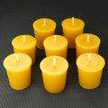 Candle votiva 100% pura de cera de abelha orgânica