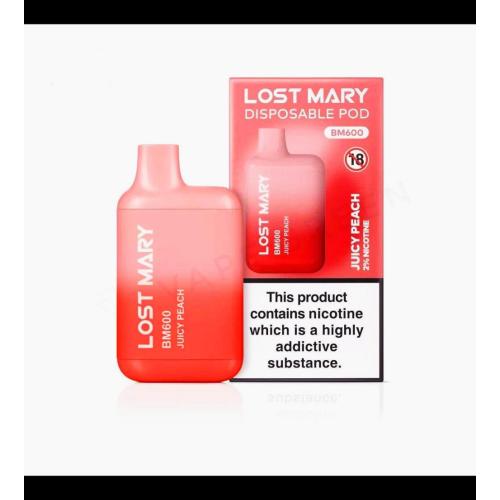 Czech Hot Sale Lost Marry 600 Disposable Vape