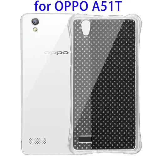 TPU Clear Protective Back Cover for OPPO A51T, Mobile Phone Cover For OPPO A51T Case Shock-resistant