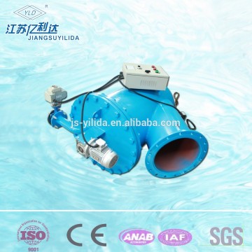 Stainless steel mesh screen brush filter for sewage treatment