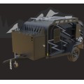 Outdoor camping trailer off road camper travel trailer