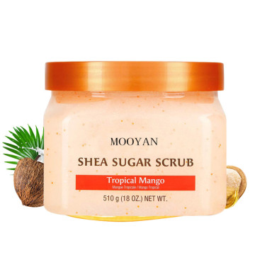 vegan özel doğal organik aydınlatıcı Body Scrub