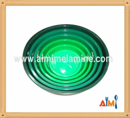 bamboo melamine salad bowl