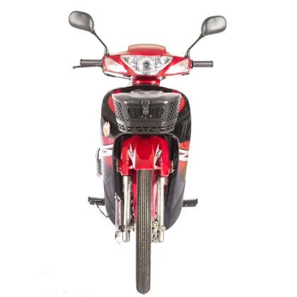 HS110 Red 110cc Cub Motorcycle