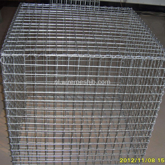 4,0 mm verzinkte, gelaste Gabion-doos