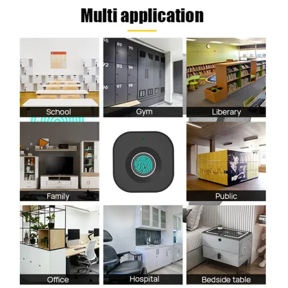 Fingerprint Password Lock Cabinet Electronic Lock