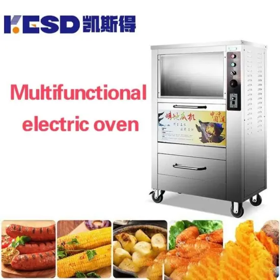 Commercial Stainless Steel Gas Roasted Sweet Potato Oven 2500W Electric Corn Roaster Baking Stove Grilled Machine 220V