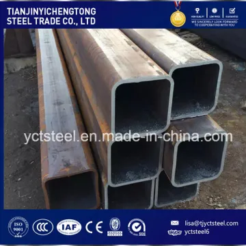 Shs Rhs Section Carbon Galvanized Steel Tube / Pipe Ss400
