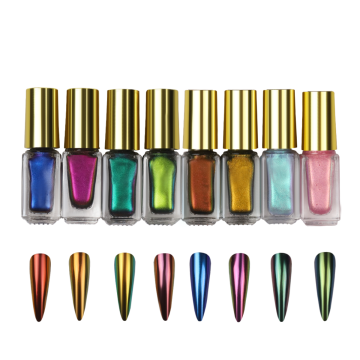 Professional Chrome Mirror Nail Powder for Artistic Nail Designs