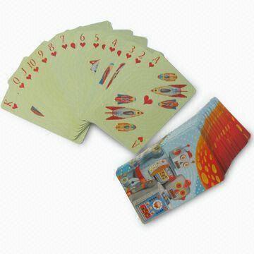 Promotional Playing Cards, Customized Logos are Accepted, Good Idea for Promotion Gifts