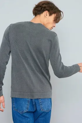 Men′s Pullover Garment Dye Vintage Sweatshirts Top