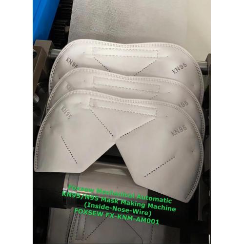 Masque automatique mécanique KN95 faisant la machine