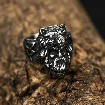 2023 Nordic Viking Triangle Marker Ring - Men's Hip-hop Stainless Steel Jewelry