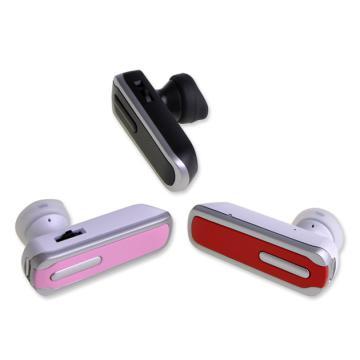 colorful Mono Bluetooth Headset , Can connect 2 cell phones at 1 time