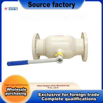 Hand Operated Flanged Welded Ball Valve