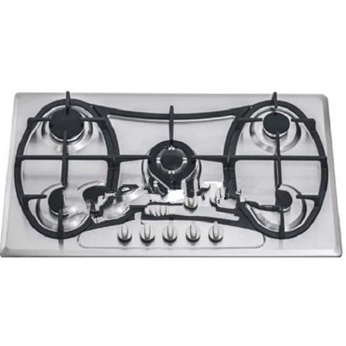 80cm Stainless Steel Hob 5 Burners Stainless Steel Cooktop Manufactory