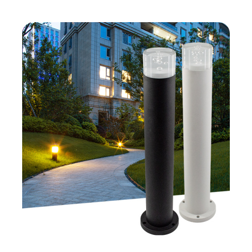 Lámpara de césped impermeable aluminio LED LED al aire libre Bollard Light