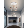 Aluminum Ball Ceiling Chandeliers LED Hanging Lighting